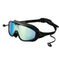 ✨🏊‍Swim Schutzbrille für Erwachsene & Kinder - Anti-Fog Vollschutz, 3-Farben UV-Glas, wasserdichte Ohrstöpsel & Nasenclip, Fit Outdoorfun
