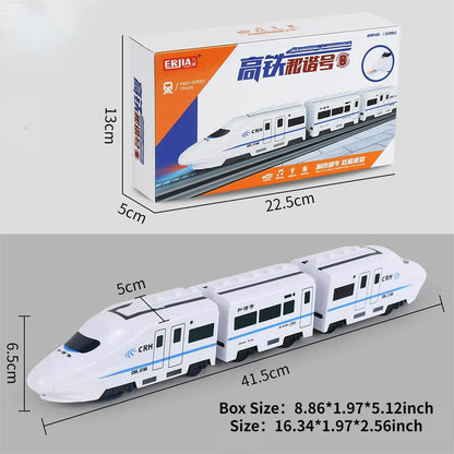 🔥Elektriskt universaltåg för simulering av höghastighetståg Harmony Train Toy