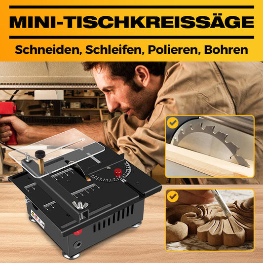 💥2025 Heißer Verkauf⏰ Multifunktionale Präzisions-Mini-Tischkreissäge