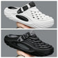 ✈️Atmungsaktive Slip-On-Sandalen für Herren👣Zwei Arten, ein Paar Schuhe zu tragen👣
