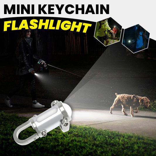 🔥Heißer Verkauf 49% OFF🌟1200LM Superhelle Mini-Schlüsselanhänger-Taschenlampe Wasserdicht