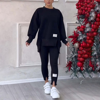 💥Försäljning 49% rabatt🔥Damers Casual Sweatshirt & Leggings Set