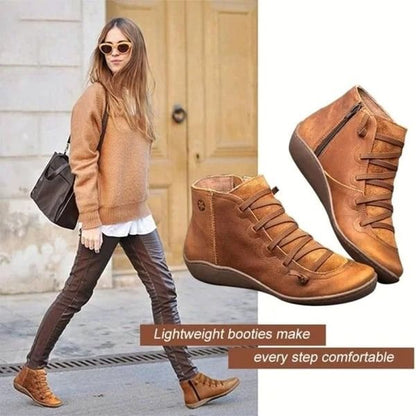 🏆HEISSER VERKAUF 49%🔥Freizeitstiefel für Frauen mit bequemer Fußgewölbestütze für alle Jahreszeiten