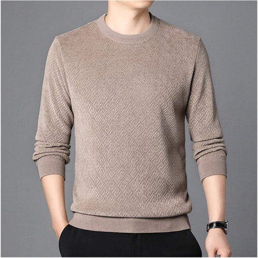 Thickened Crew Neck Sweater för män