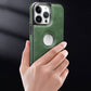 Luxus-Business-All-in-One-TPU-iPhone-Hülle mit magnetischem, freiliegendem Etikett