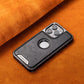 Luxus-Business-All-in-One-TPU-iPhone-Hülle mit magnetischem, freiliegendem Etikett