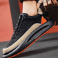 🔥49% RABATT💥Leder Herren Freizeitschuhe mit dicken Sohlen
