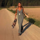 ⏳Begrenzte Zeit 50% Rabatt💥Maxi-Cami-Kleid mit V-Ausschnitt für Damen