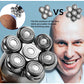 ⚡ 7D Glatzenrasierer & Multifunktions-Rasierer – 6-in-1 mit Trimmer, Nasenhaarschneider, Reinigungs- & Massagebürste – kabelloses Laden, wasserdicht – ideal für Bart, Kopf & Körper