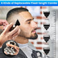⚡ 7D Glatzenrasierer & Multifunktions-Rasierer – 6-in-1 mit Trimmer, Nasenhaarschneider, Reinigungs- & Massagebürste – kabelloses Laden, wasserdicht – ideal für Bart, Kopf & Körper