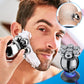 ⚡ 7D Glatzenrasierer & Multifunktions-Rasierer – 6-in-1 mit Trimmer, Nasenhaarschneider, Reinigungs- & Massagebürste – kabelloses Laden, wasserdicht – ideal für Bart, Kopf & Körper