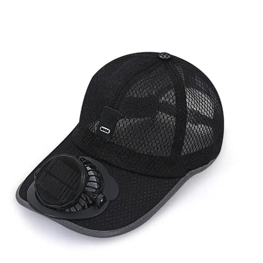 ⏳50 % Rabatt im Sommer⏰Atmungsaktive Baseballkappe mit Solarventilator🍃