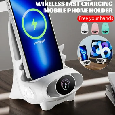 ⏳Begrenzte Zeit 50% Rabatt💥Mini-Wireless-Schnelllade-Multifunktionshalterung für Mobiltelefone
