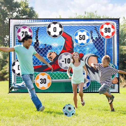 ⚽ 50% RABATT JETZT! 🥅 Fußballspielset für Kinder – Komplett mit Tor & Pumpe, Outdoor-Spaß & Geschicklichkeitstraining 🎯✨